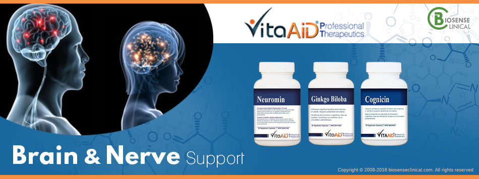 VitaAid category banner Brain & nerve support