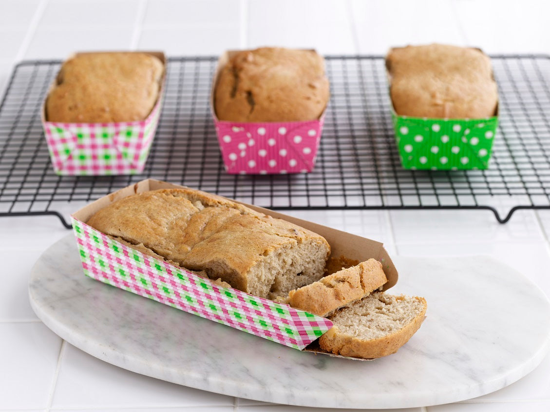 7 Rectangular Loaf Baking Pans, Holly (Set of 25) – Welcome Home Brands