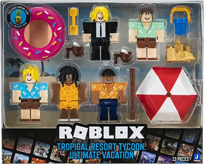  Roblox Action Collection - The Wild West Five Figure Pack  [Includes Exclusive Virtual Item] : Toys & Games