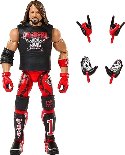 Mattel WWE Wes Lee Elite Collection Action Figure, 6-inch Posable  Collectible Gift for WWE Fans Ages 8 Years Old & Up