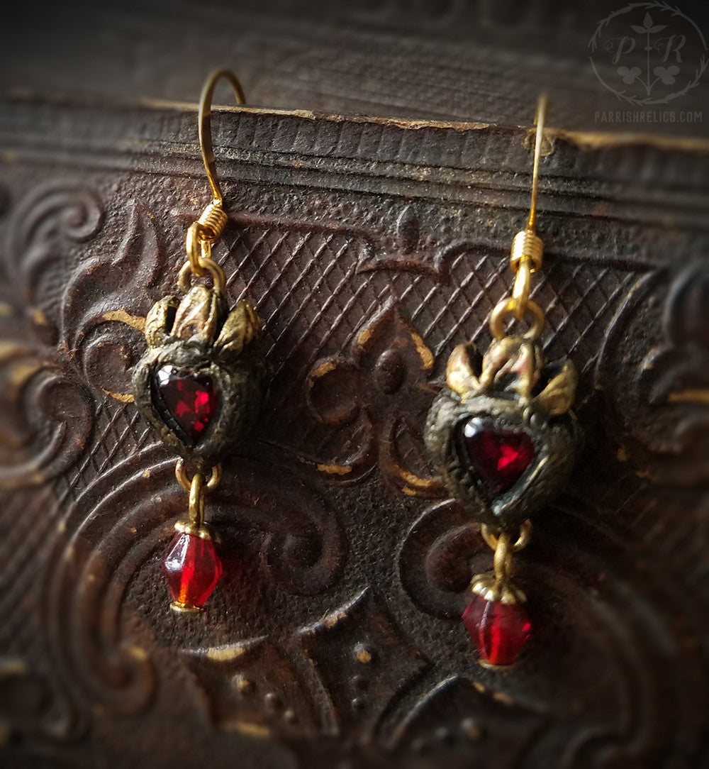 Sacred Heart Earrings – Parrish Relics