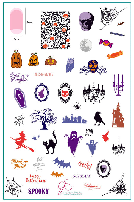 Halloween Collection – Clear Jelly Stamper