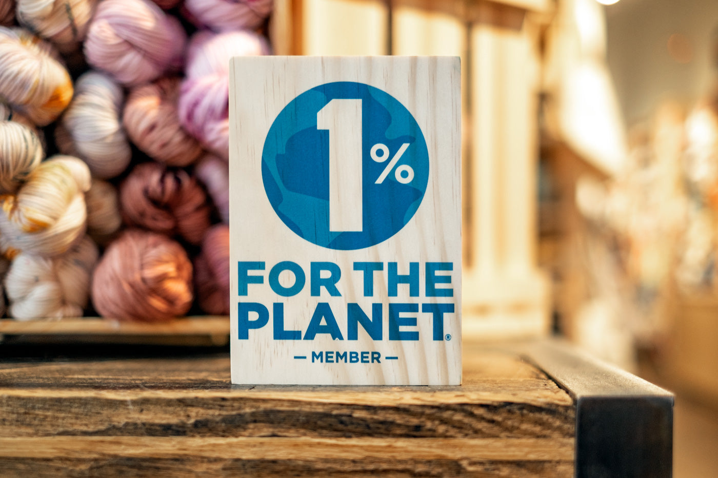 1% for the planet program plaque