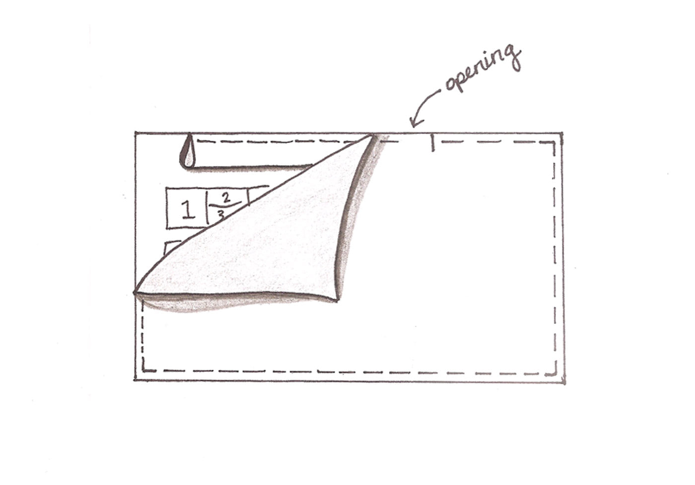 Diagram for assembly the Fancy Advent Calendar