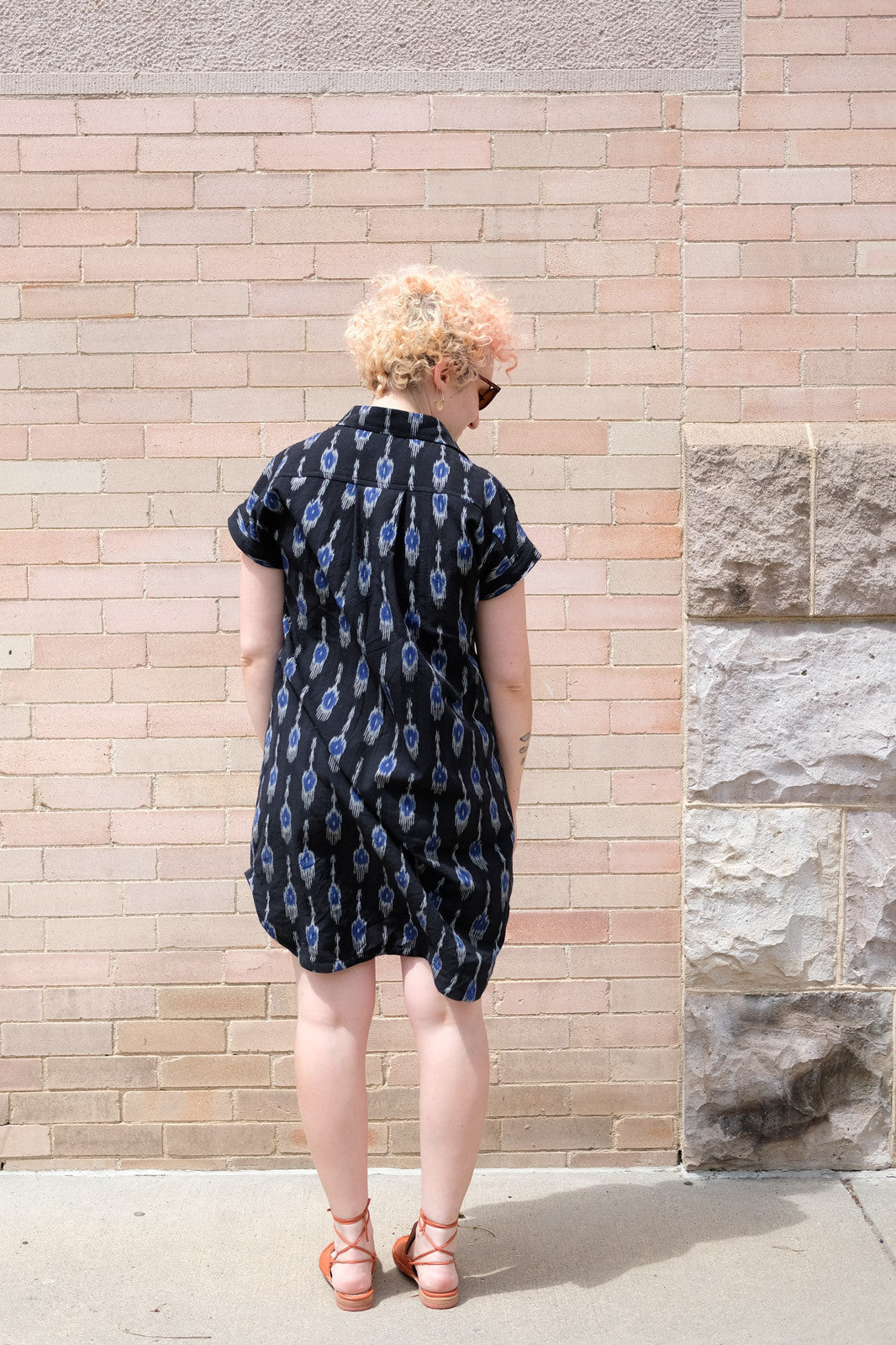 Backside of the Kalle Shirtdress