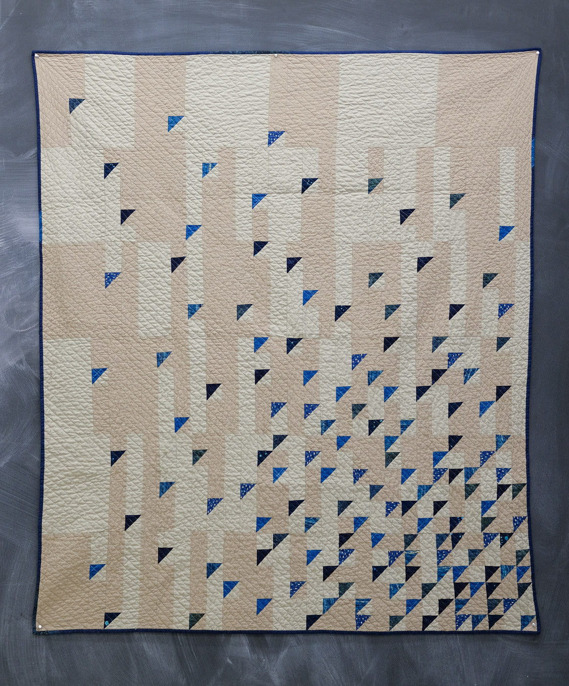 Bob's Half Square Triangle Quilt