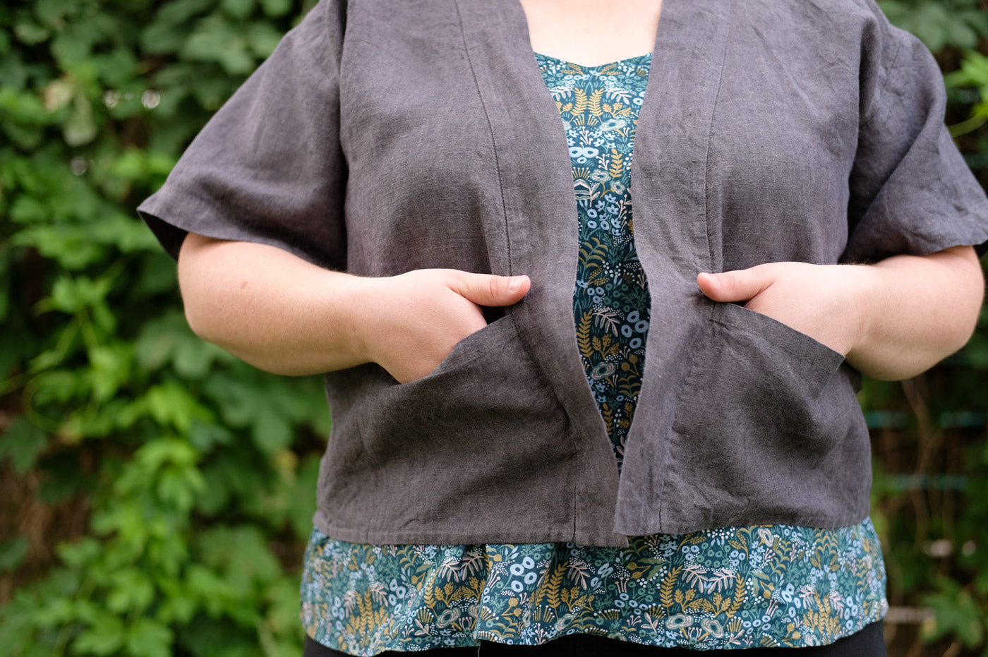 Hoshi Jacket by Amber Corcoran and Ogden Cami by True Bias