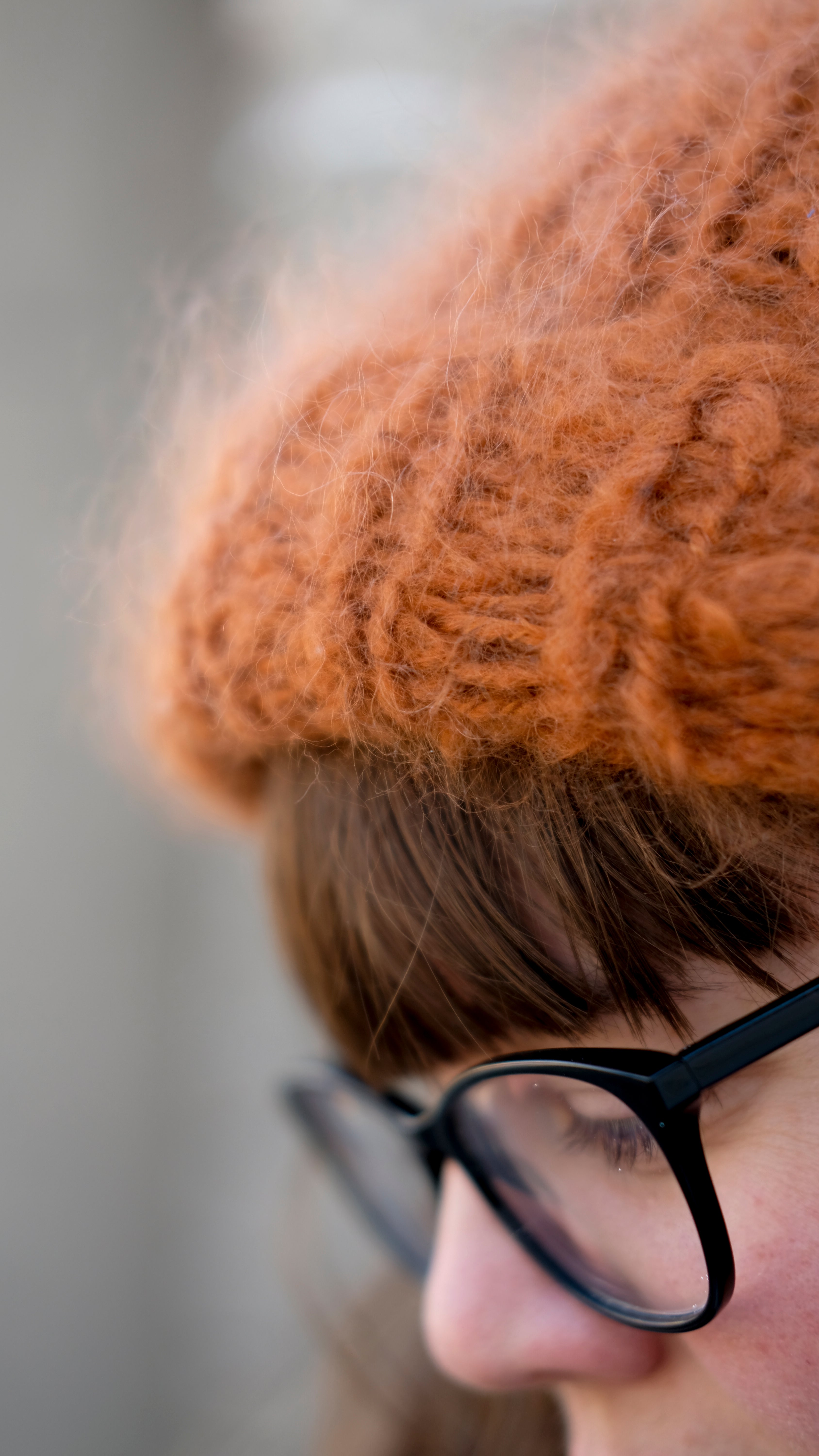 Feathery Edges of Mohair So Soft