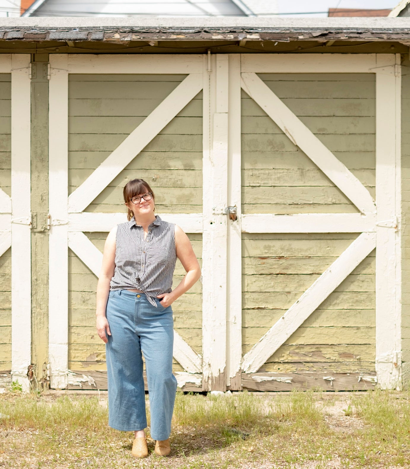 Amanda's hand sewn lander pants