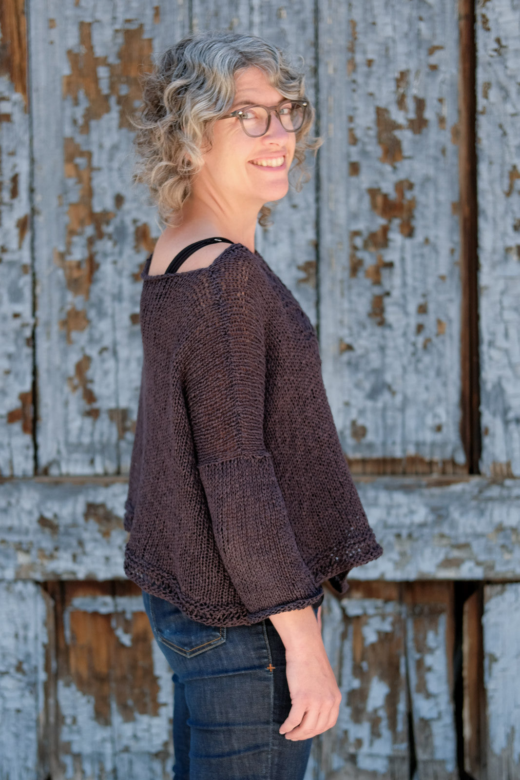 Side view of the Deschain Sweater