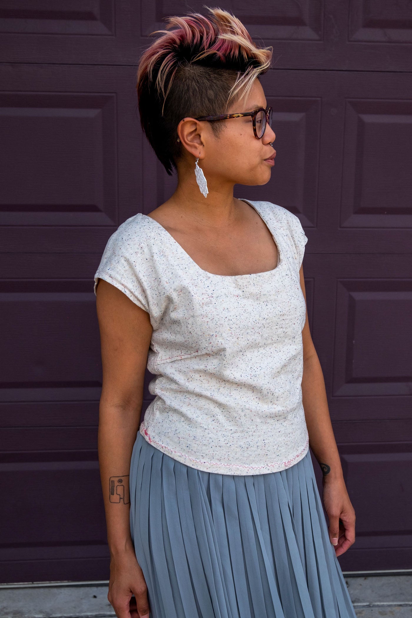 square neck top pattern review