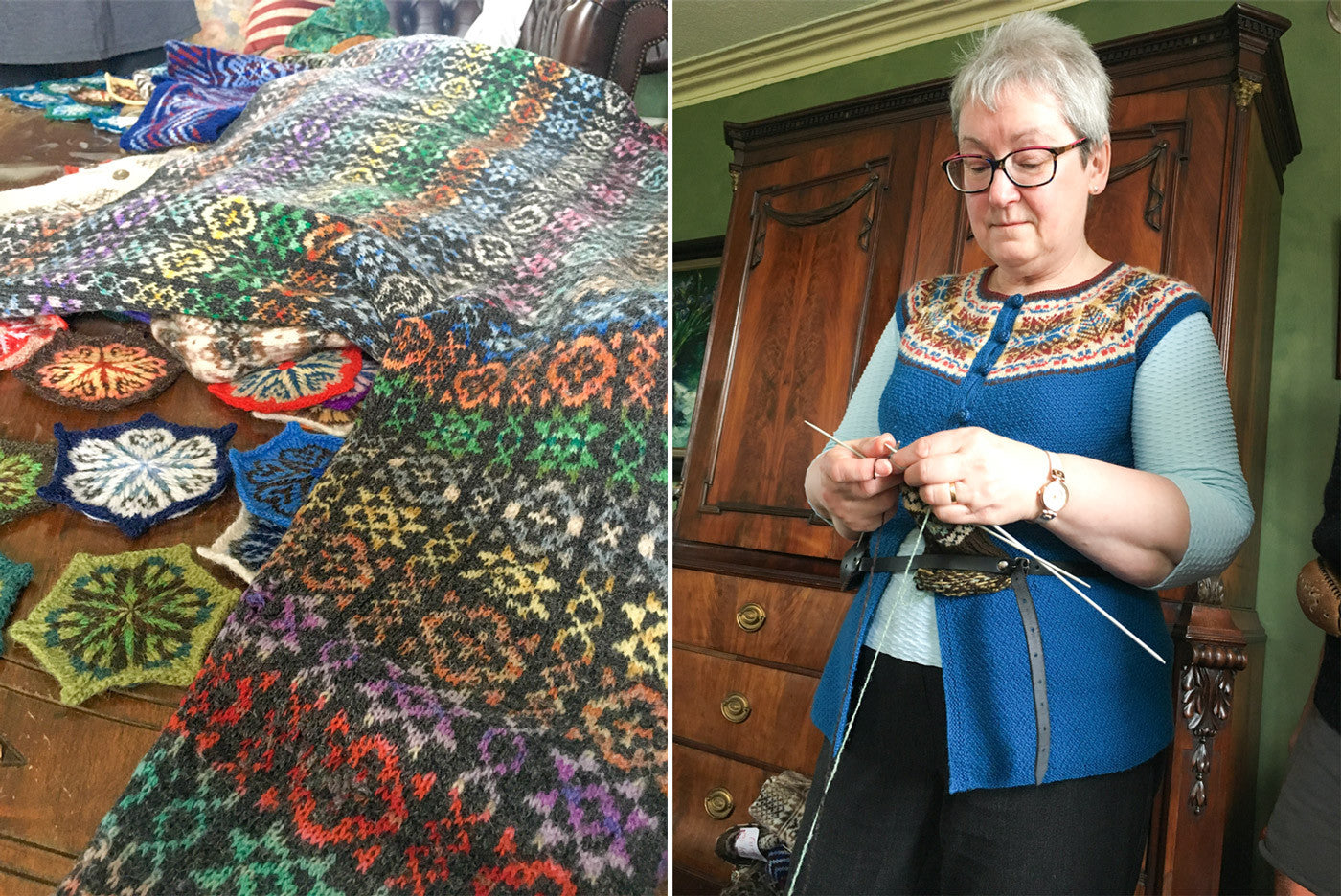 shetland knitting