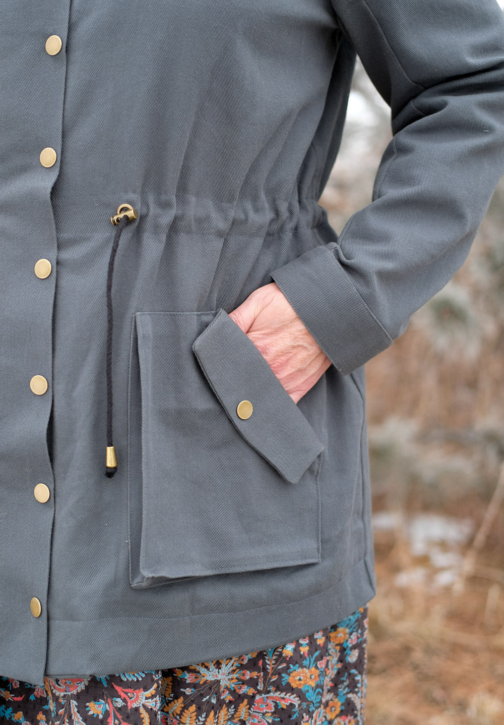 Pocket Detail of the Kelly Anorak Jacket