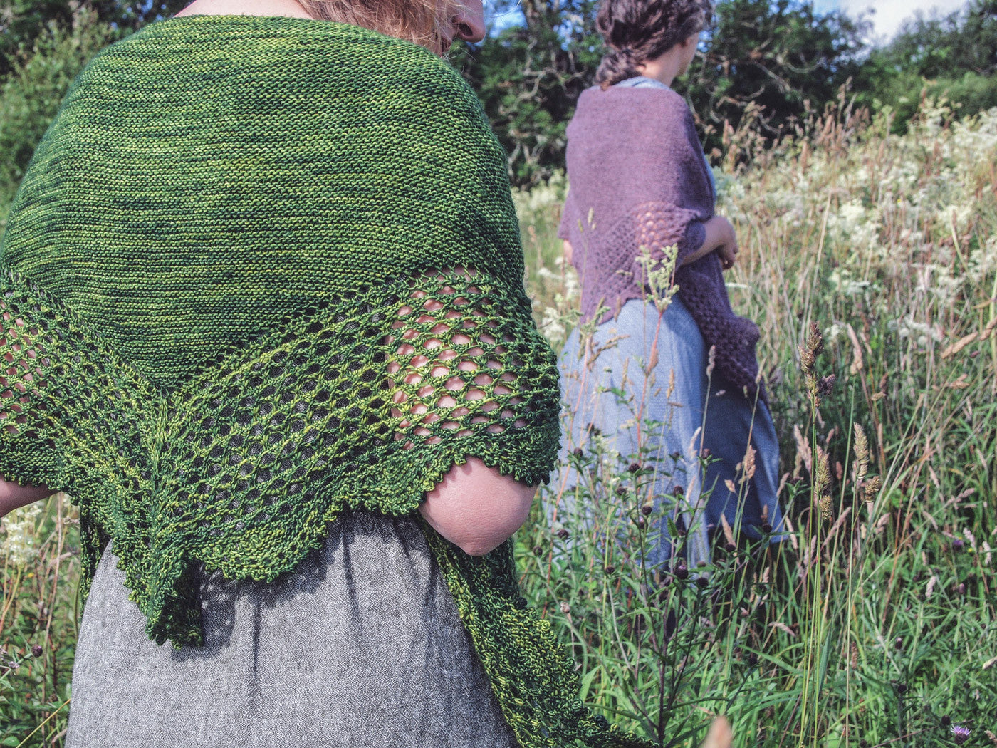 Wool Journey: Shetland Meadowsweet Shawl