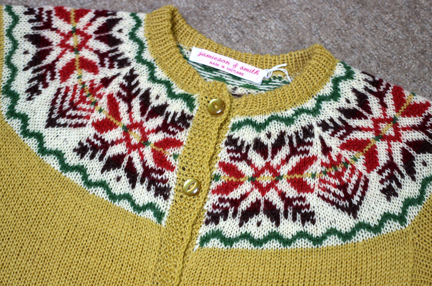 Jamieson and Smith wool cardigan