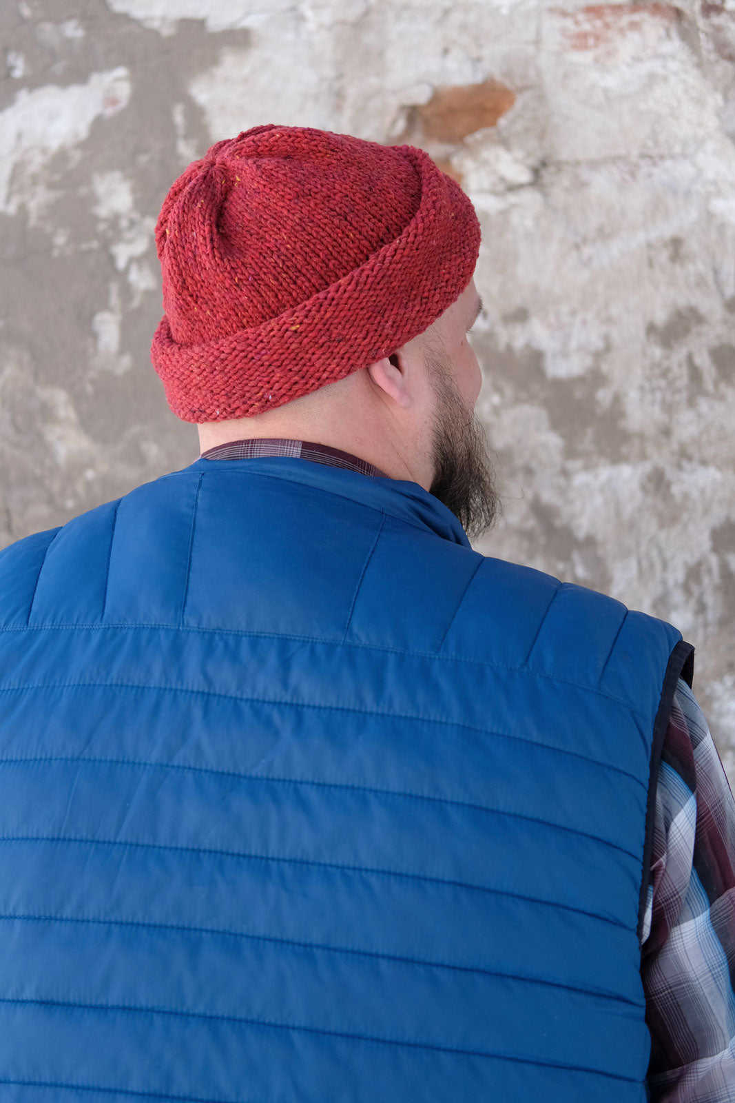 Side/Back view of the Nautical Hat