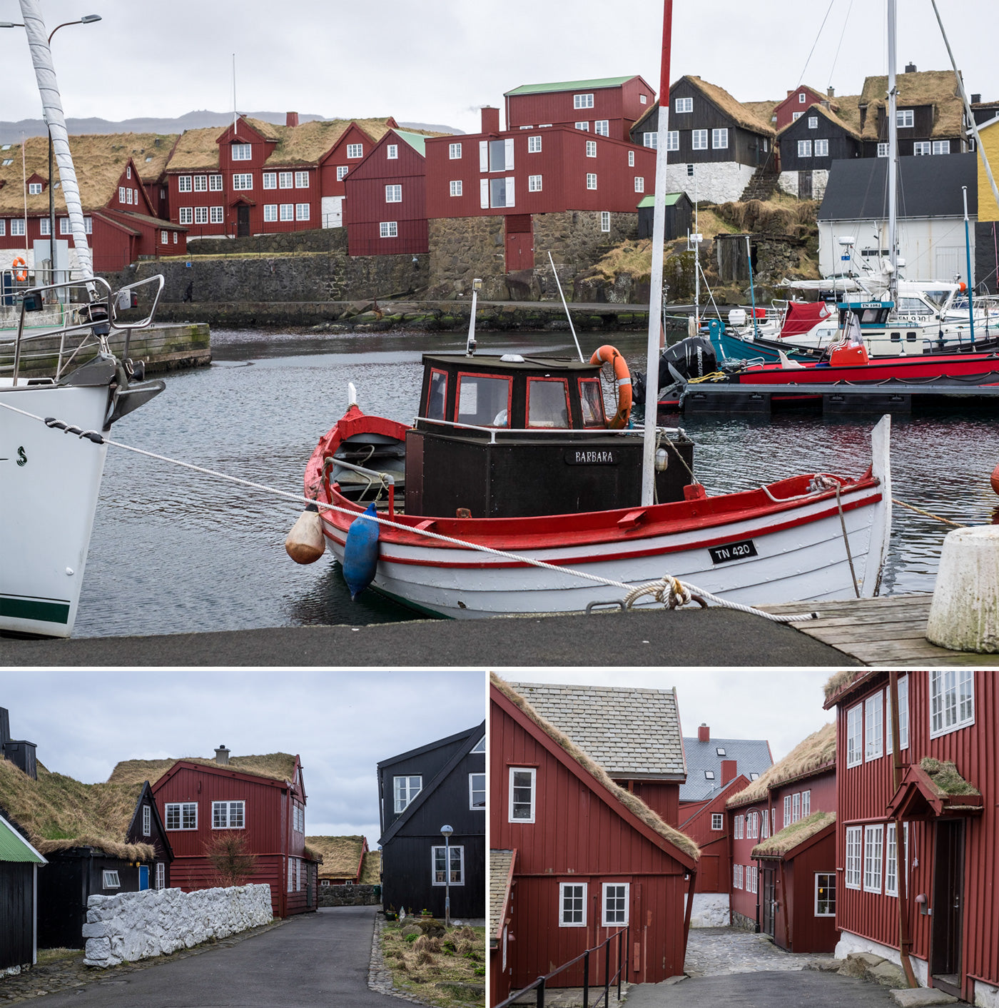 Parlament Harbor in Torshaven