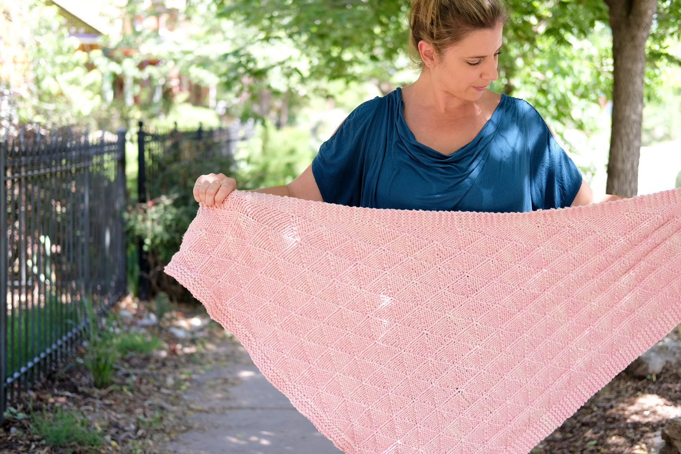 Salt Shawl in Nutmeg Fibers Hearth