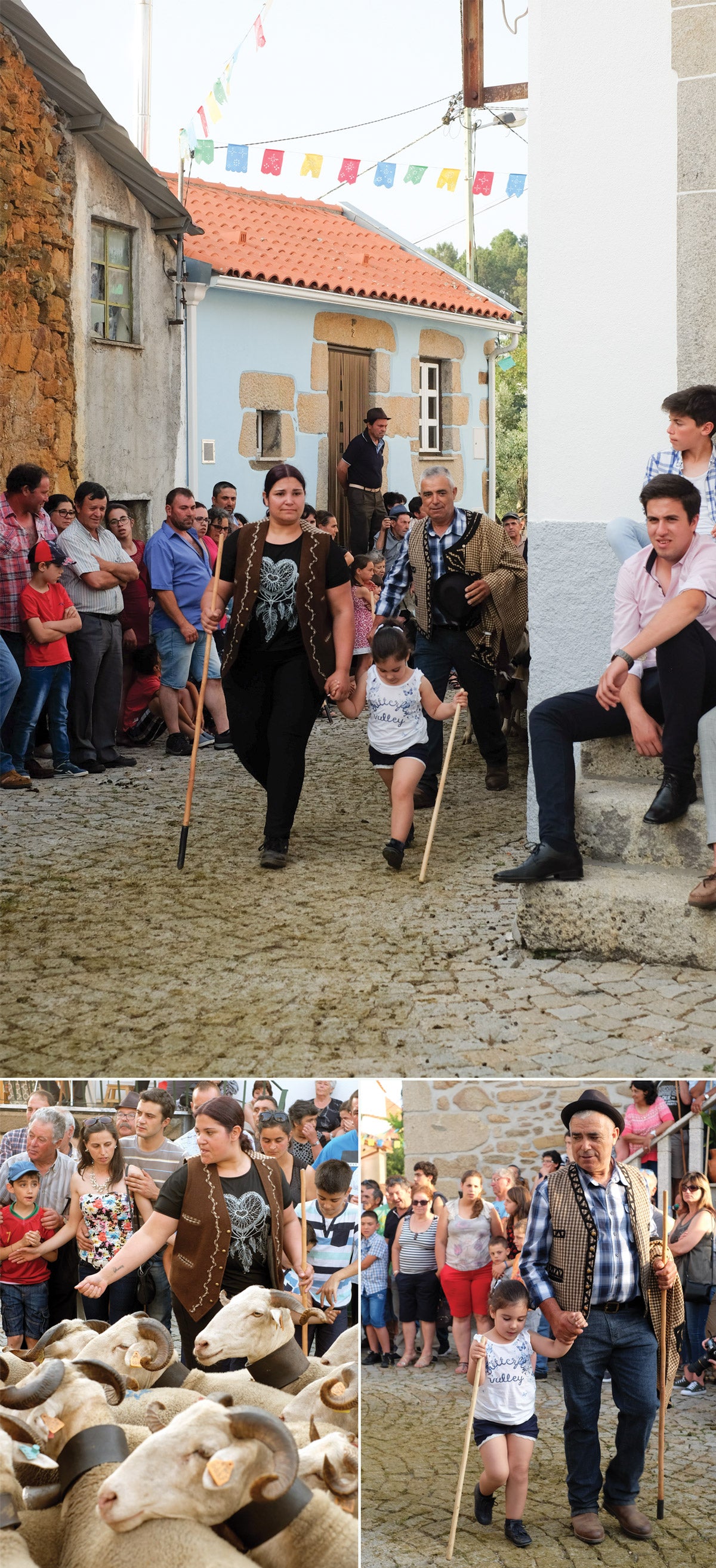 Family of Sheep Hearders in Sao Joao