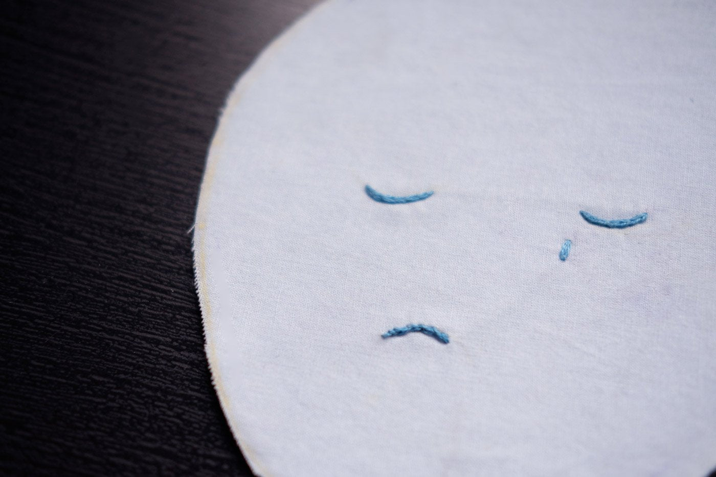 Tearjerker Tissue Cozy Embroidery Detail