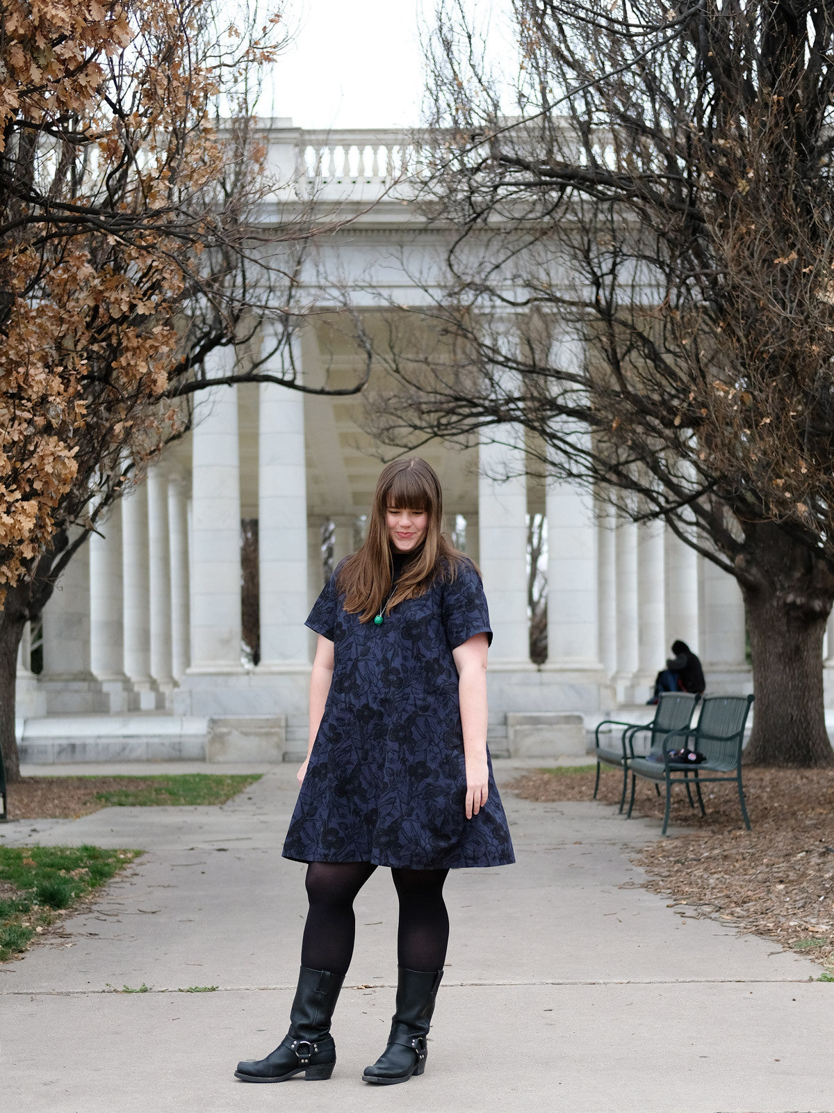 The Avid Seamstress Raglan Dress in Japanese Canvas