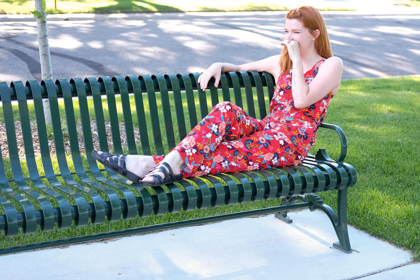 Rifle Paper Co. Tilly and the Buttons Marigold Jumpsuit