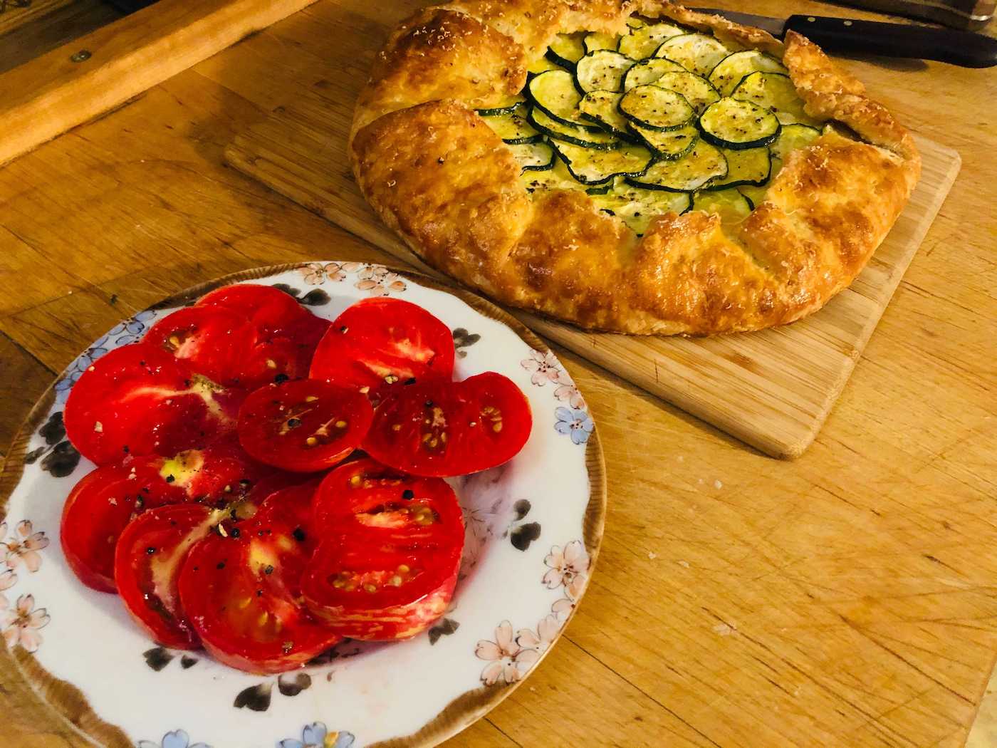 Vegetable tart