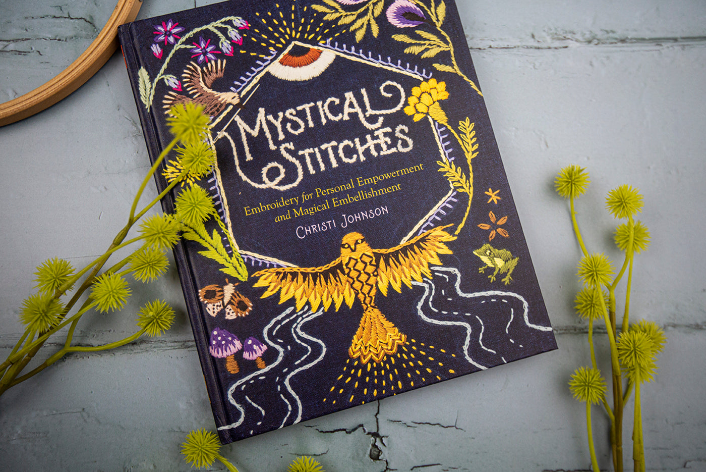 Mystical Stitches - By Christi Johnson (hardcover) : Target