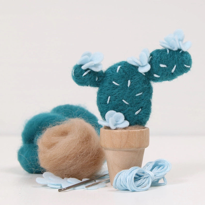 Prickly Pear Needle Felting Kit