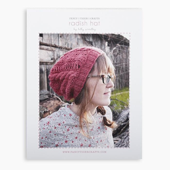 Radish Hat PDF Pattern