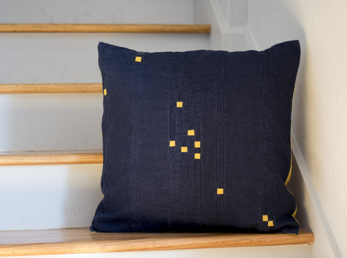 Constellation Block Pillow
