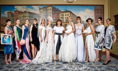 Fashion designer Alesia Chaika presents her Bridal Couture and Art-APorte collections at the Palmer House Hilton Chicago