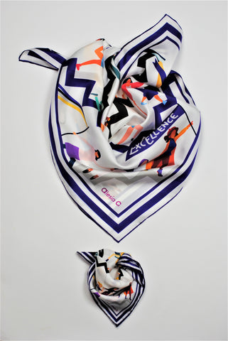 Alesia C. Celebrates Women's History Month With Iconic EMPOWER Silk Scarf