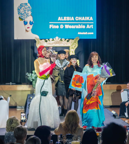 Luxury Designer Alesia Chaika Art-A-Porte Fashion Show Chicago, IL USA