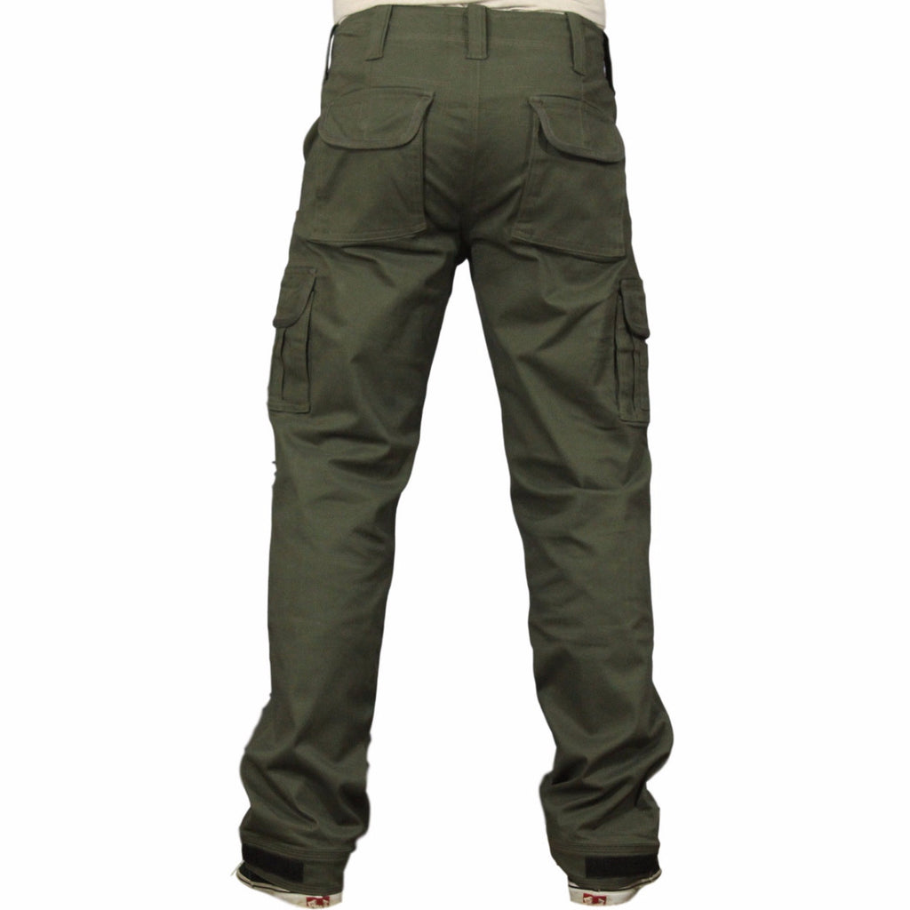 cargo pants green mens