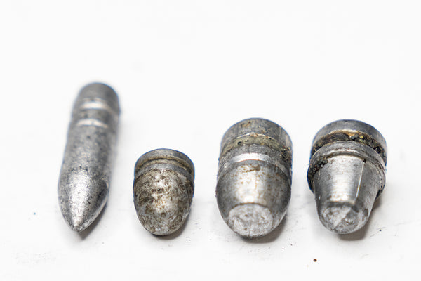 different lead bullet shapes