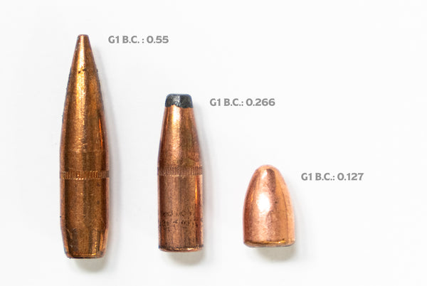 bullets and ballistic coefficients