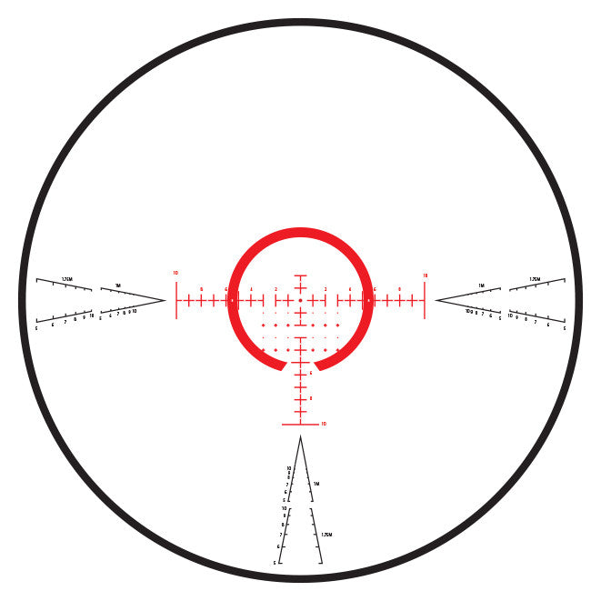 CW-4 FFP 8X Reticle View