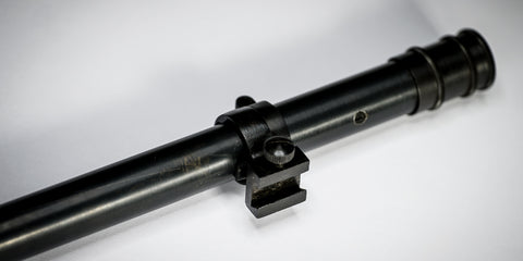 the front of the malcolm 6x scope with front ring and locking ring