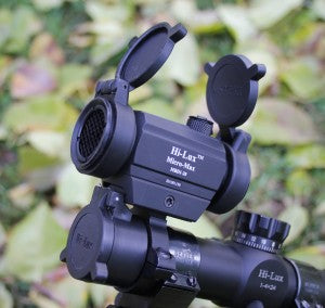 MM-2 mounted on 30LRWR and CMR1-4X Rifle Scope