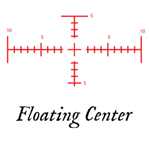 floating center crosshair