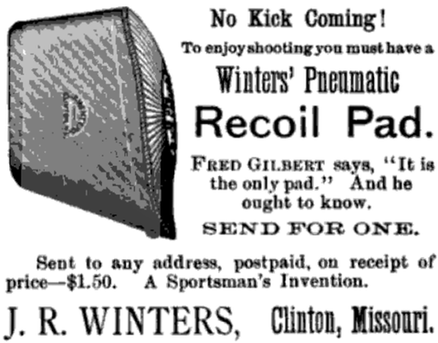 An early Winters Recoil Pad