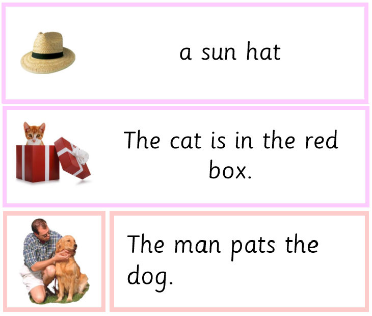 Montessori Pink Series 42 Phrases And Sentences The Learning Ark