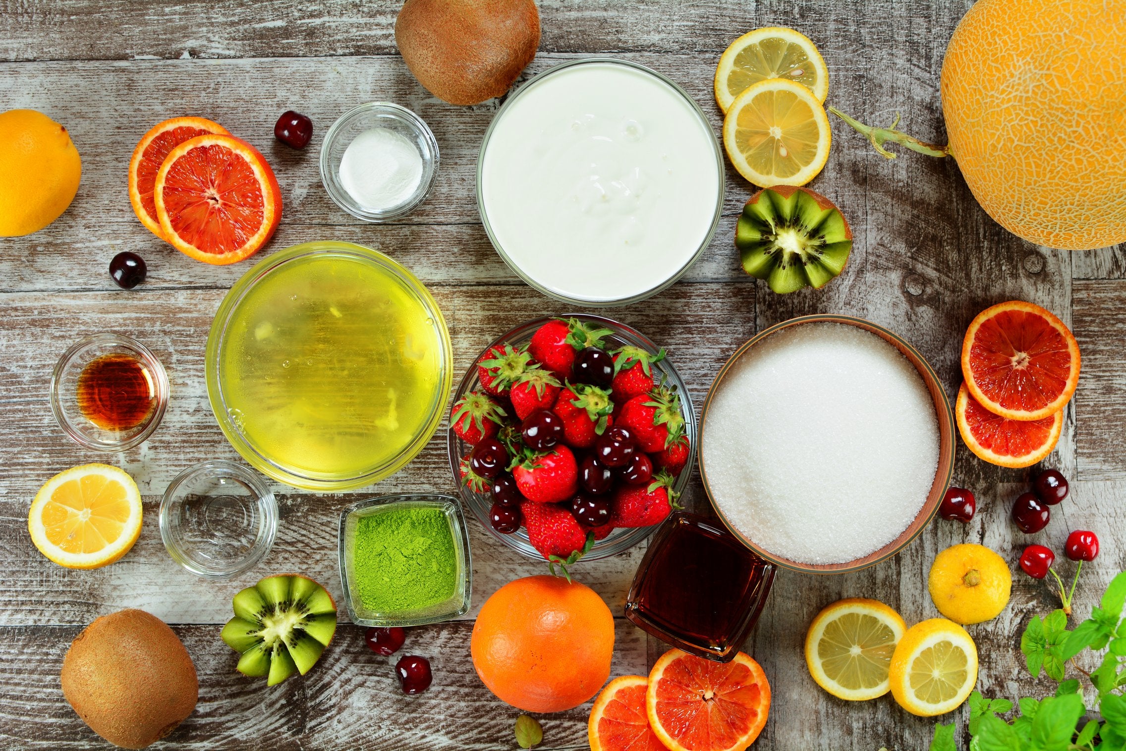 matcha-pavlova-wreath-ingredients