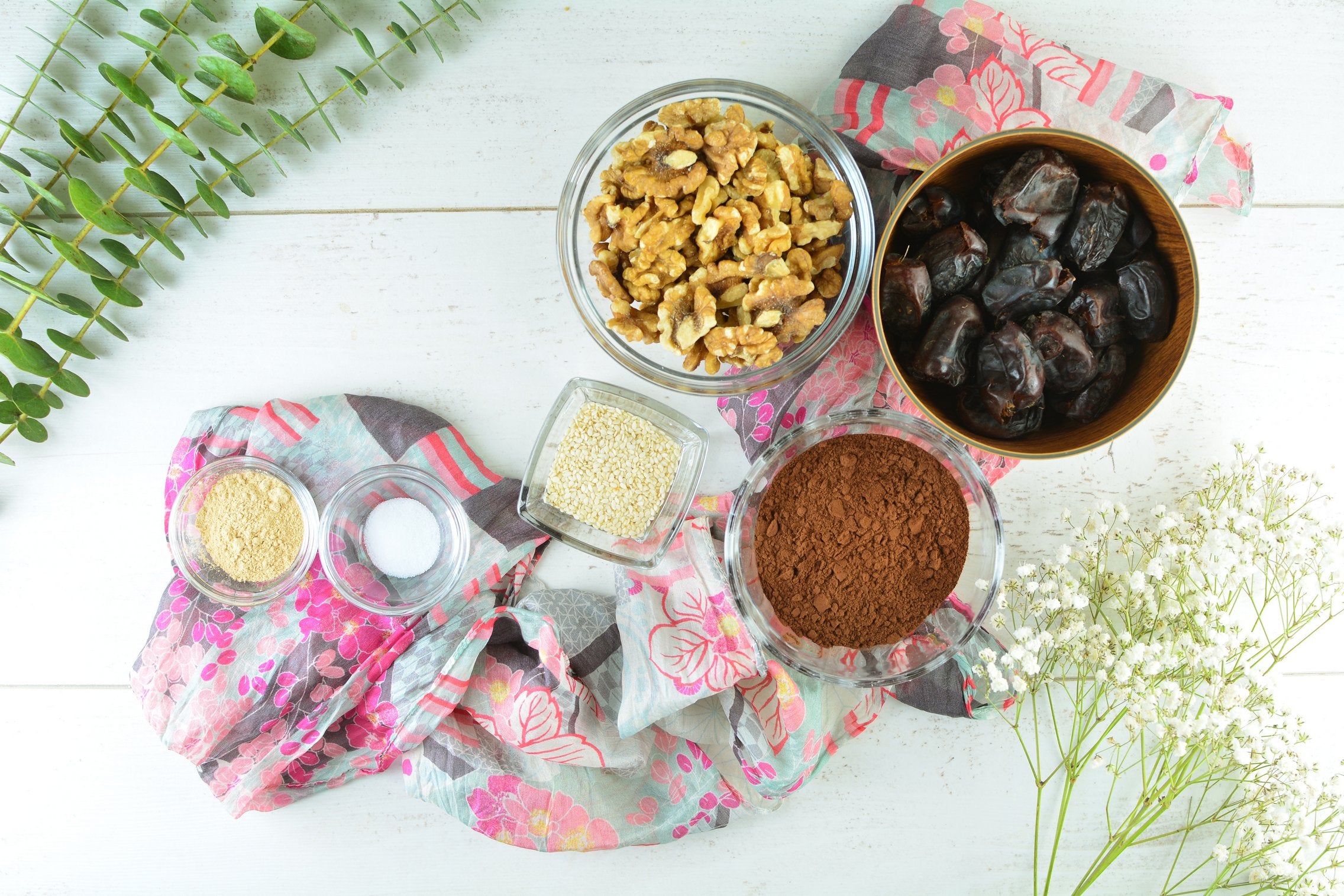 Maca and Walnut Cookies Ingredients