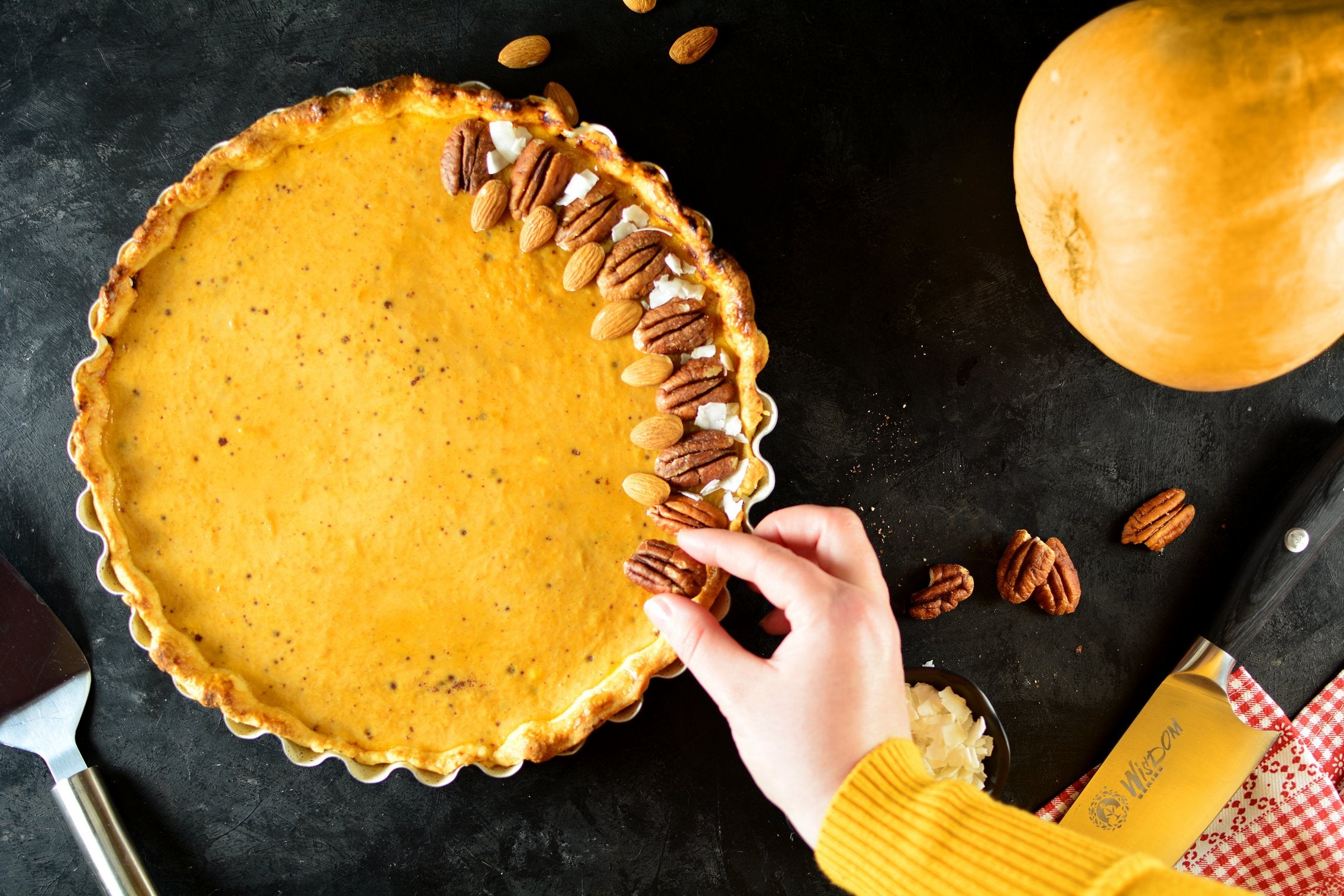 Pumpkin pies - Finished Product