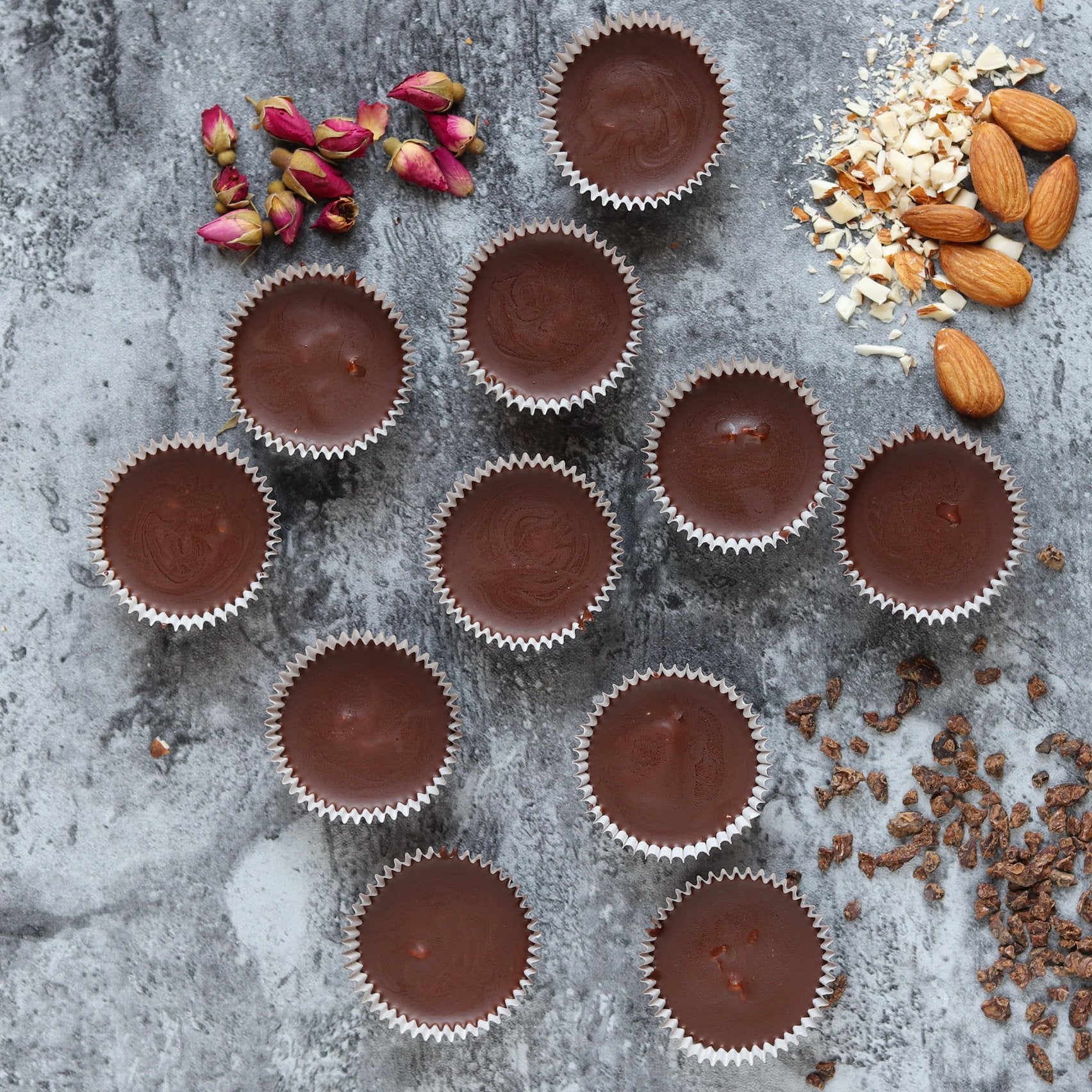 Maca Peanut Butter Chocolate Cups