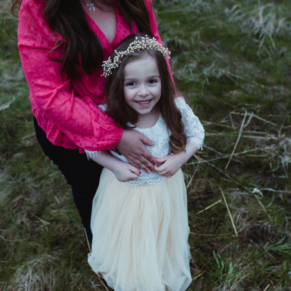 The Goldie Pearl Headpiece