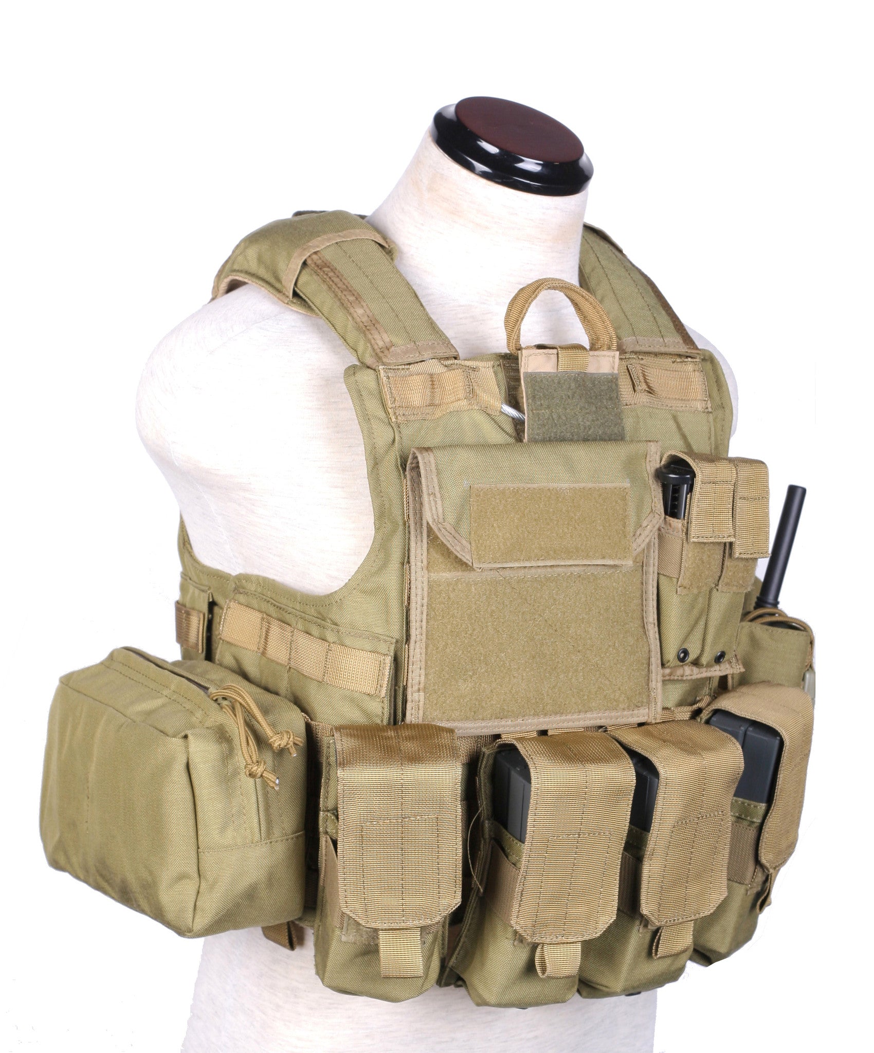 Phantom Tactical CIRAS Body armor W/ pouch set (TAN)