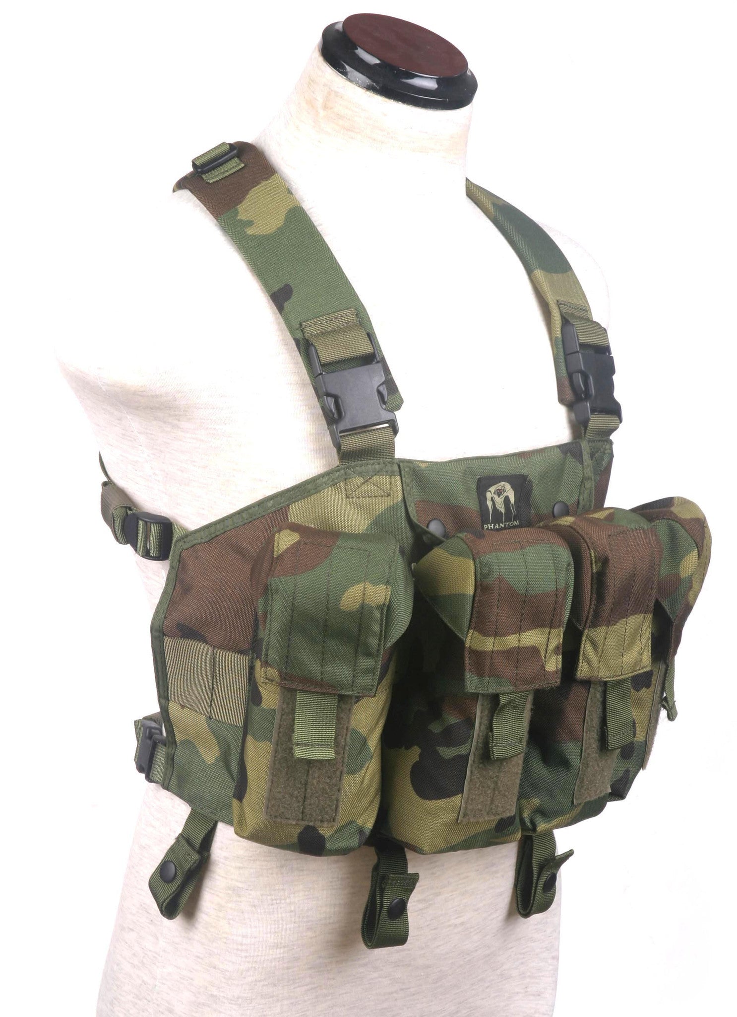 Phantom Tactical AK Chest Rig (Woodland)